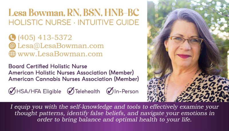 Lesa Bowman, RN, BSN, HNB-BC