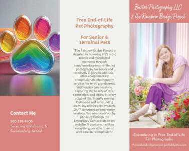 Burton Photography LLC & The Rainbow Bridge Project